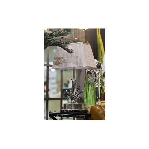 Garda Decor K2BT-1004 Лампа настольная "Silver coral" 70*46*86см, изображение 2