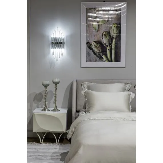 Garda Decor 62GDM-903CH Бра VERONA хром 22*50см, изображение 6