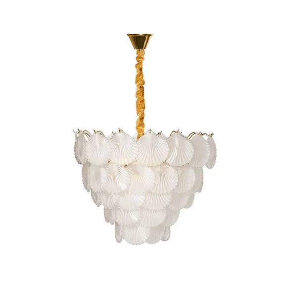 Garda Decor 92EL-YG18516-10P Люстра латунь D.58*H.43см