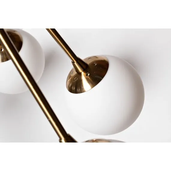 Garda Decor 91GH-025 Лампа потолочная, латунь d.73*h.25,5 см, изображение 3