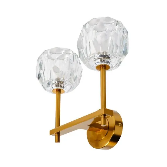 Garda Decor K2KR0934W-2 Бра Deco M латунь 27*13*h23 см, изображение 2