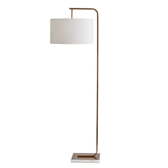 Garda Decor 22-89017FL Торшер плафон белый 42*h.155 см, изображение 2