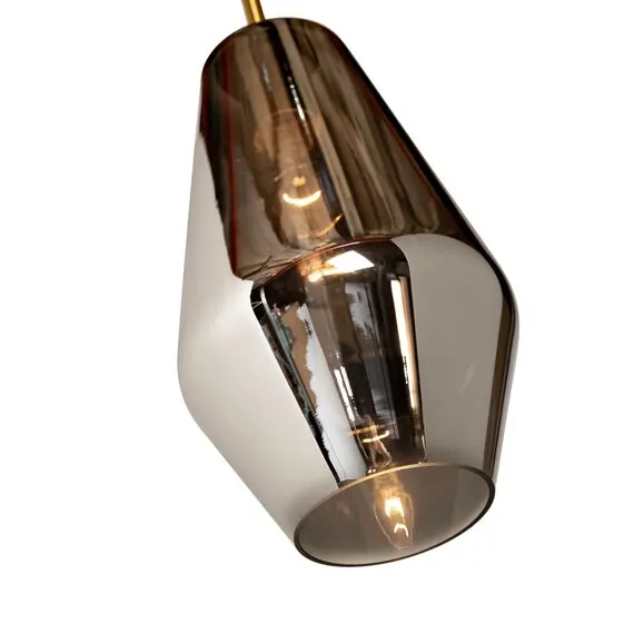 Garda Decor 92EL-YG02116-1P Светильник потолочный латунь, d20*h130см, изображение 2