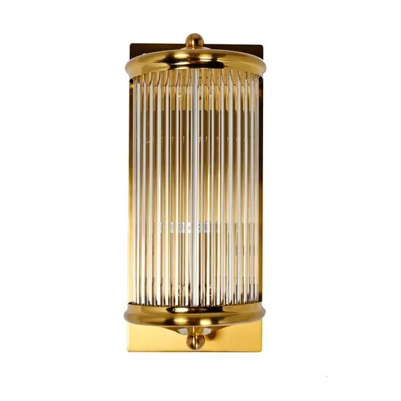 Garda Decor K2KG0603W-2G Бра d13*30 см металл золотого цвета