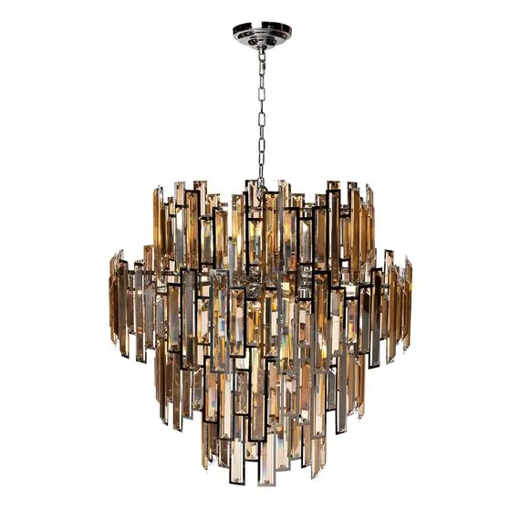 Garda Decor 92EL-YG02117-9P Люстра потолочная d60*h.120см, изображение 2