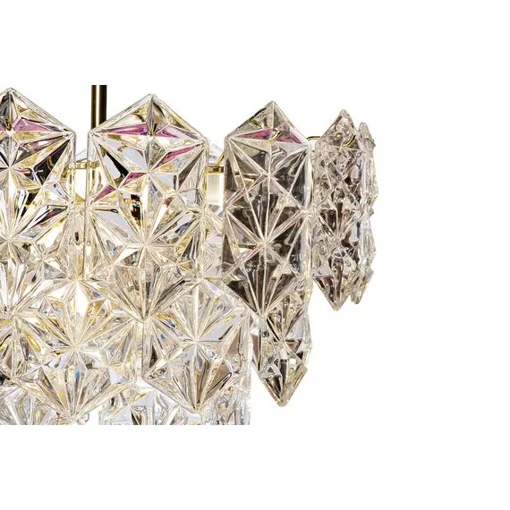 Garda Decor 91GH-1009-8 Люстра потолочная TENDER, латунь d.51см h.61см, изображение 3