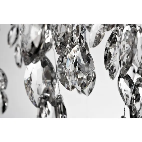 Garda Decor 86-8068/1200S Люстра d.120*45 см, металл цвет хром, изображение 2