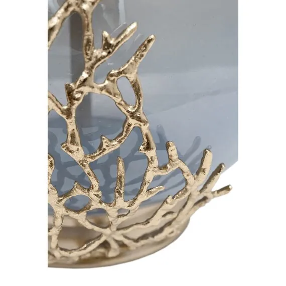 Garda Decor 69-22361 Лампа настольная "Coral" плафон чёрный d36*h58см, изображение 2