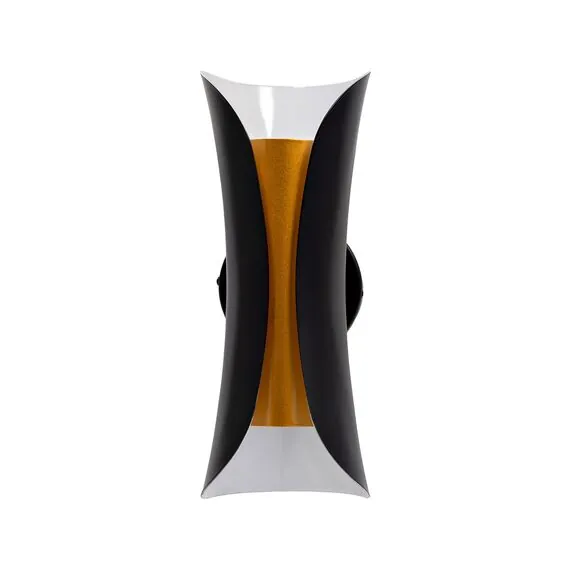 Garda Decor 92EL-22032 Бра металлич., цвет чёрный. h34см