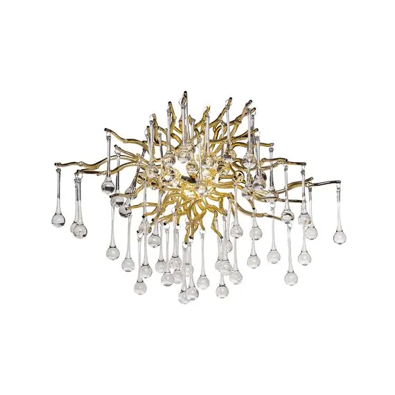 Garda Decor 86-80153 Бра 50*40см, металл цвет золото