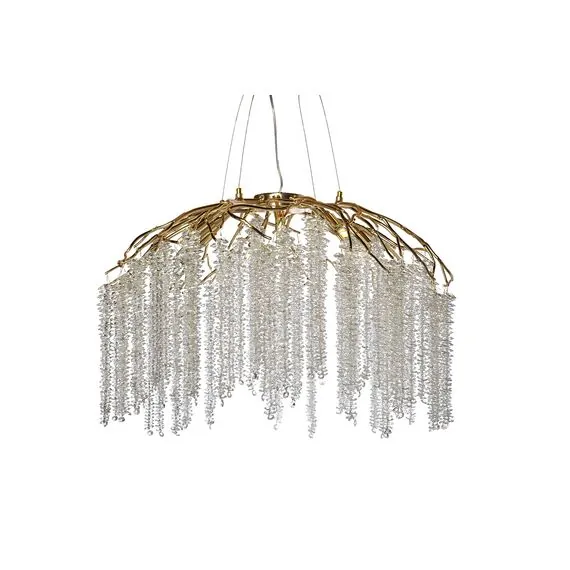 Garda Decor 86-80661 Люстра d.100*45 см, металл цвет золото