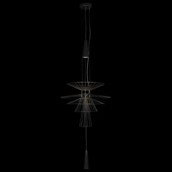 LOFT IT 10141/400 Black Подвесной светильник Star, изображение 2