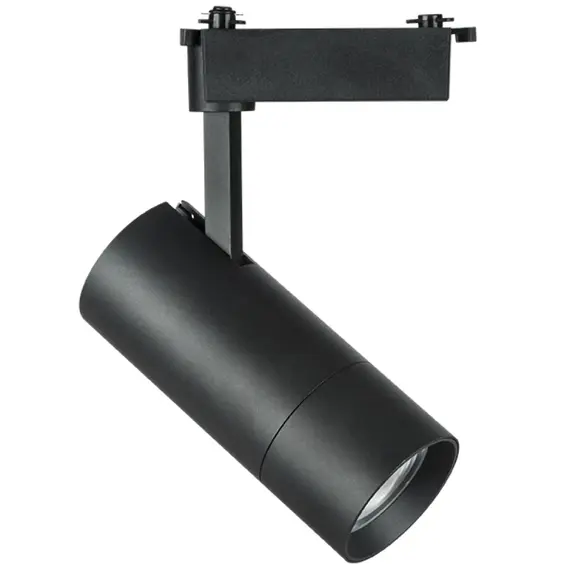 Lightstar 229337 Светильник для 1-фазного трека VOLTA LED COB 30W 2700LM 18-60G ЧЕРНЫЙ 3000K