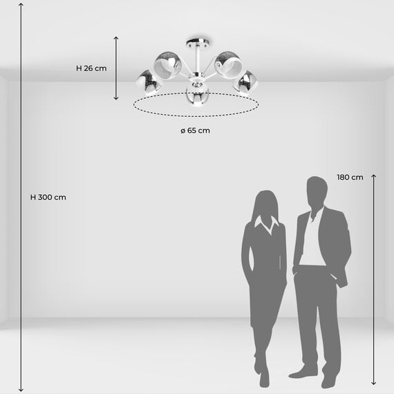 De City 324018705 Люстра потолочная Альфа, изображение 9