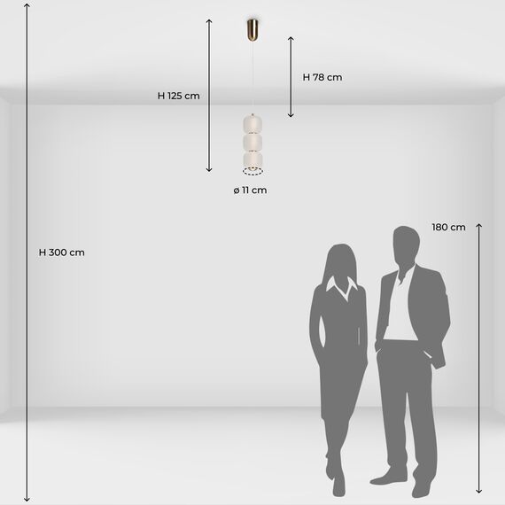 De City 424017701 Подвесной светильник Мадлен, изображение 9