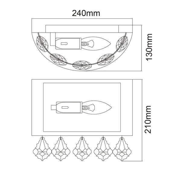 MW-LIGHT 465026201 Бра Жаклин, изображение 6