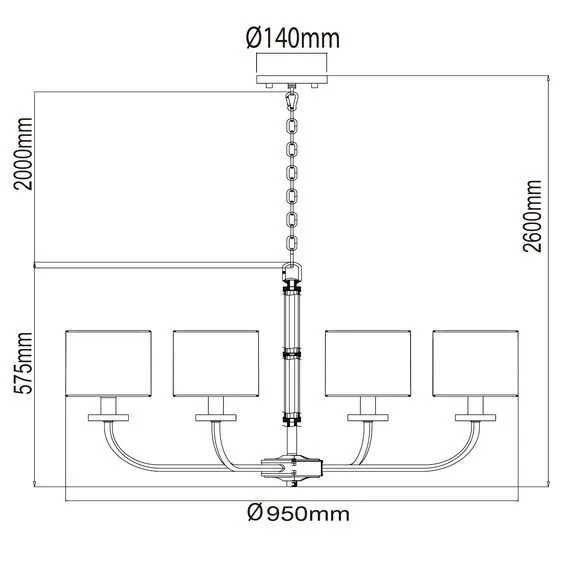 Chiaro 386017008 Люстра подвесная, изображение 22
