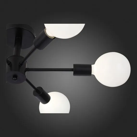 EVOLUCE SL419.402.06 Светильник потолочный Черный E27 6*60W, изображение 16