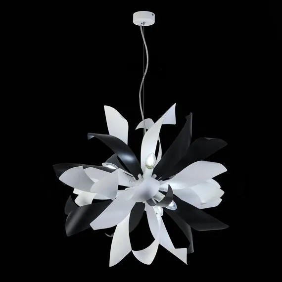 ST LUCE SL453.453.06E Люстра подвесная ST-Luce Черный, Белый/Черный, Белый E14 6*40W, изображение 4