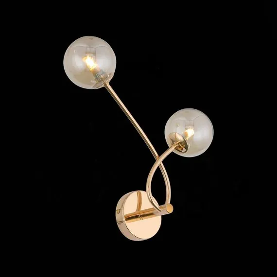 ST LUCE SL435.201.02 Бра ST-Luce Золотистый/Коньячный G9 2*3W, изображение 6