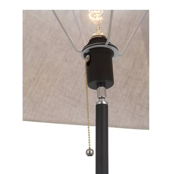 ST LUCE SLE302.405.01 Торшер ST-Luce Черный, Коричневый/Бежевый E27 1*40W (из 2-х коробок), изображение 2