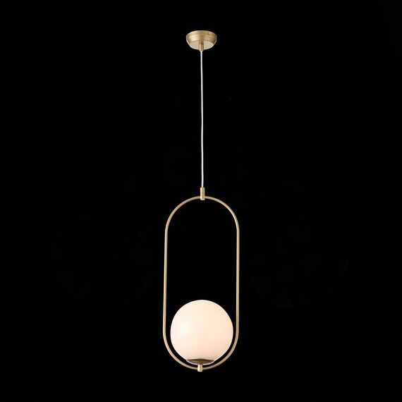 ST LUCE SL1118.203.01 Светильник подвесной ST-Luce Золотистый/Белый E27 1*40W, изображение 6