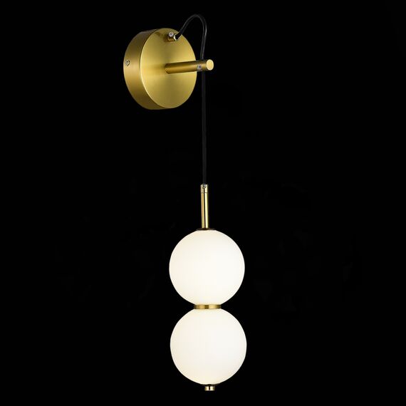 ST LUCE SL6112.201.07 Бра ST-Luce Золотистый/Молочно-белый LED 1*7W, изображение 4