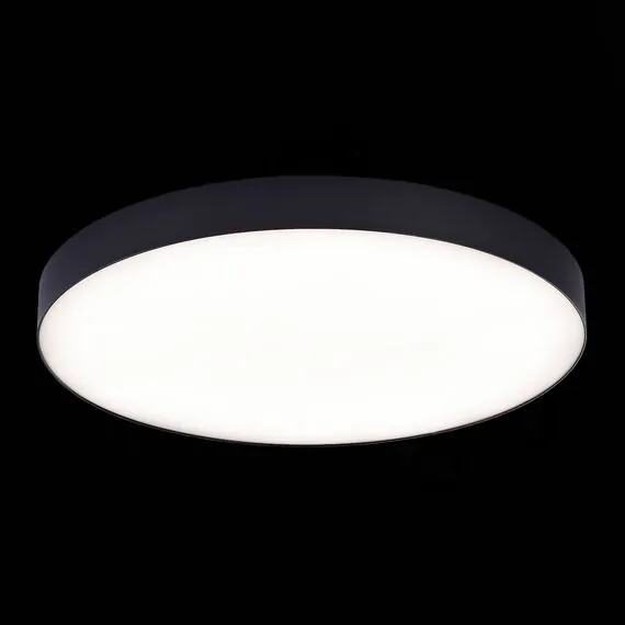 ST LUCE ST606.442.96 Светильник потолочный Черный LED 1*96W 4000K 8 640Lm Ra>85 120° IP20 D600xH55 185-265V, изображение 3
