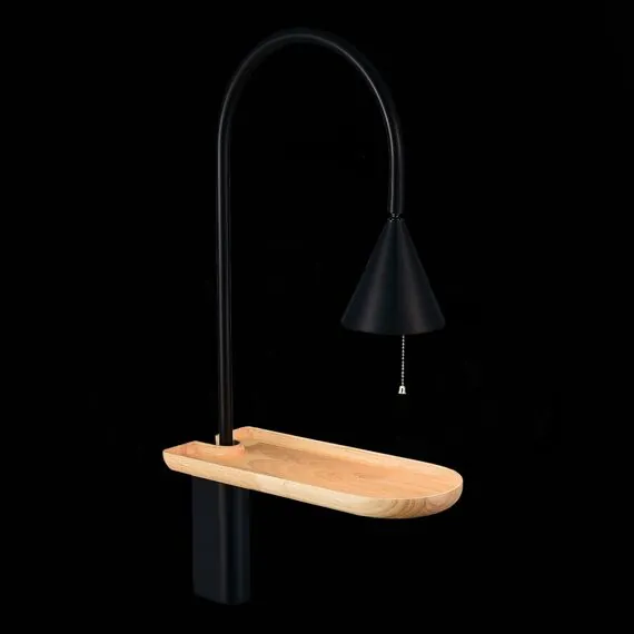 ST LUCE SL1802.401.01 Бра ST-Luce Черный/Черный E27 1*60W, изображение 5