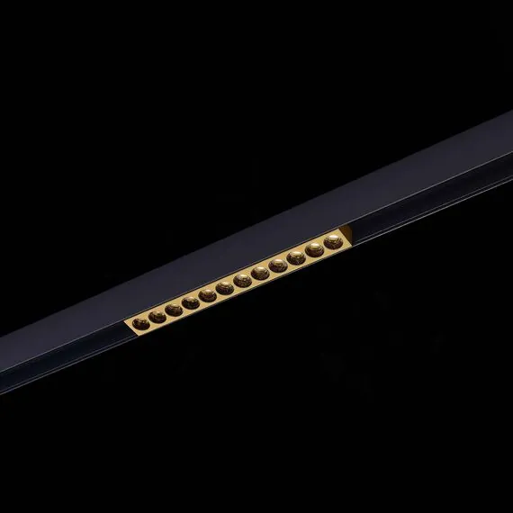 ST LUCE ST806.236.12 Магнитный трековый светильник Золотистый LED 1*12W 3000K 450Lm Ra>90 36° IP20 L220xW22x, изображение 4