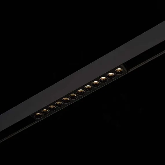 ST LUCE ST806.446.12 Магнитный трековый светильник Черный LED 1*12W 4000K 550Lm Ra>90 36° IP20 L220xW22xH44, изображение 4