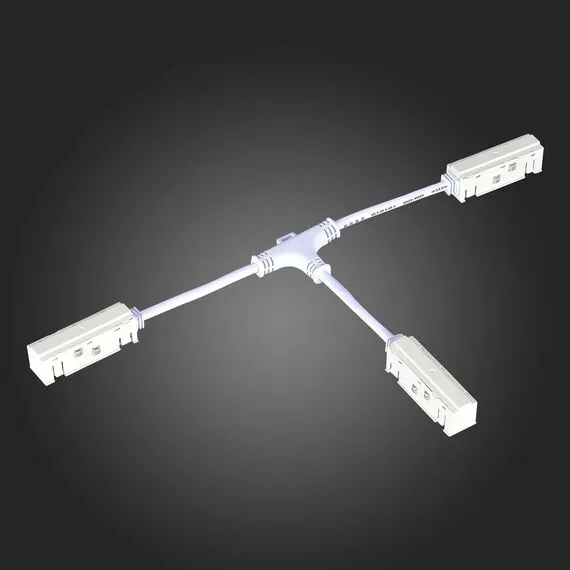 ST LUCE ST006.559.00 Ввод питания T-образный для магнитного шинопровода Белый, изображение 4