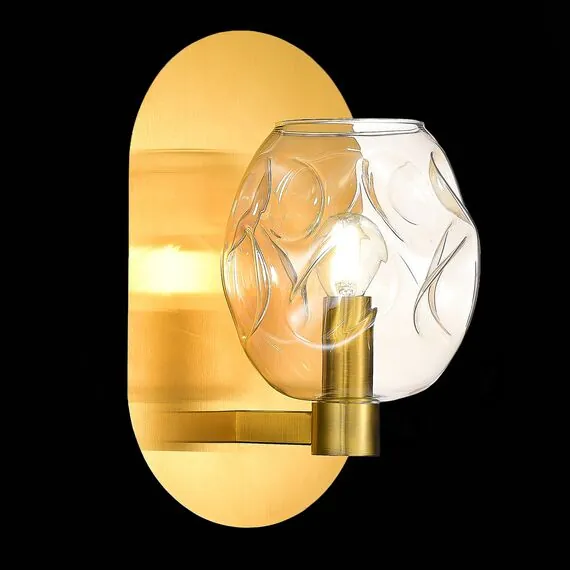 ST LUCE SL1188.301.01 Бра ST-Luce Латунь/Коньячный E14 1*40W, изображение 5