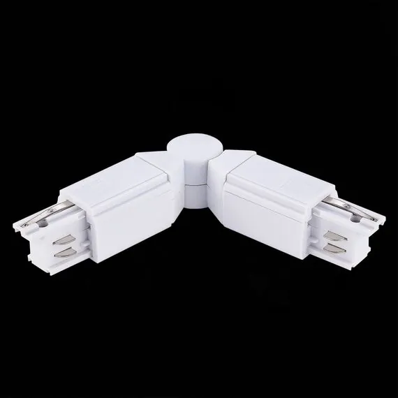 ST LUCE ST030.509.18 Поворотный угол для трехфазного шинопровода Белый, изображение 3