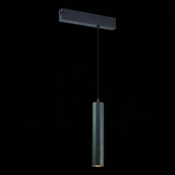 ST LUCE ST507.403.01 Светильник трековый Черный GU10 1*50W  IP20 D54xH290 180-240V Без ламп, изображение 3