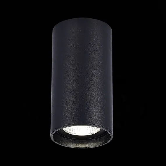 ST LUCE ST157.442.15 Светильник потолочный Черный LED 1*15W 4000K 1 200Lm Ra>90 60° IP44 D75xH140 220-265V, изображение 5