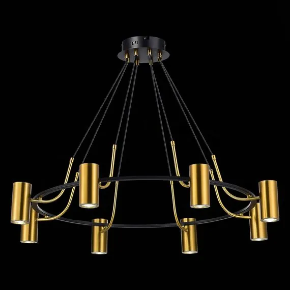 ST LUCE SL1215.403.08 Светильник подвесной ST-Luce Черный, Латунь/Латунь GU10 8*5W 4000K, изображение 4