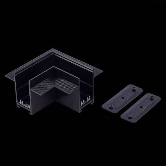 ST LUCE ST021.422.14 Угол-соединитель для встраиваемого шинопровода Skyline 220 ST-Luce Черный SKYLINE 220