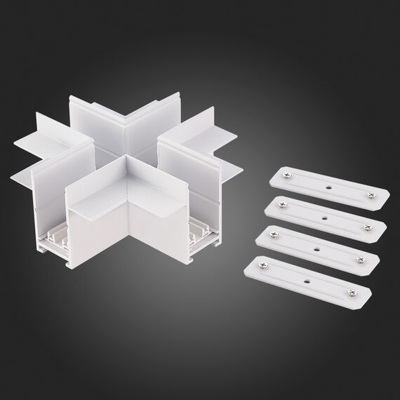 ST LUCE ST021.522.21 X- образный встраиваемый соединитель Skyline 220 Белый, изображение 5