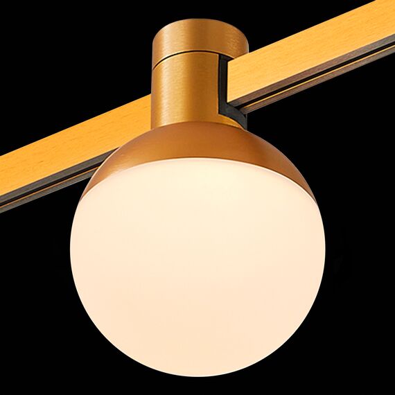 ST LUCE ST815.206.05 Магнитный трековый светильник FARM Золотистый LED 1*5W 3000K 89Lm Ra90 120 IP20 D75xH10, изображение 9