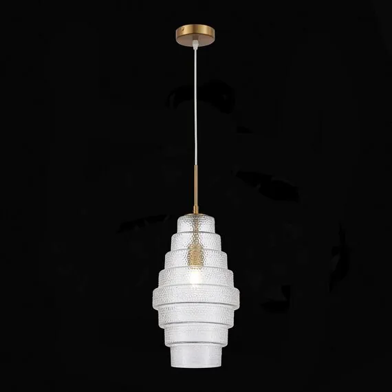 ST LUCE SL1001.213.01 Подвес ST-Luce Латунь/Прозрачный E27 1*40W, изображение 4