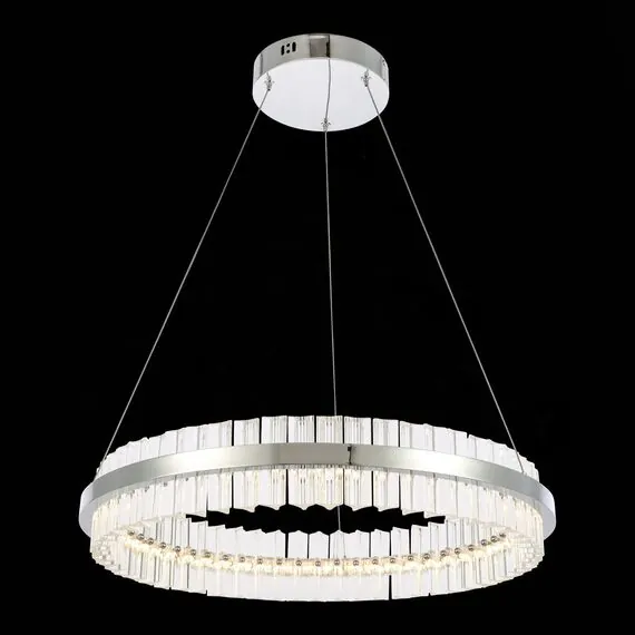 ST LUCE SL383.113.01 Светильник подвесной ST-Luce Хром/Прозрачный LED 1*44W 3000K, изображение 4