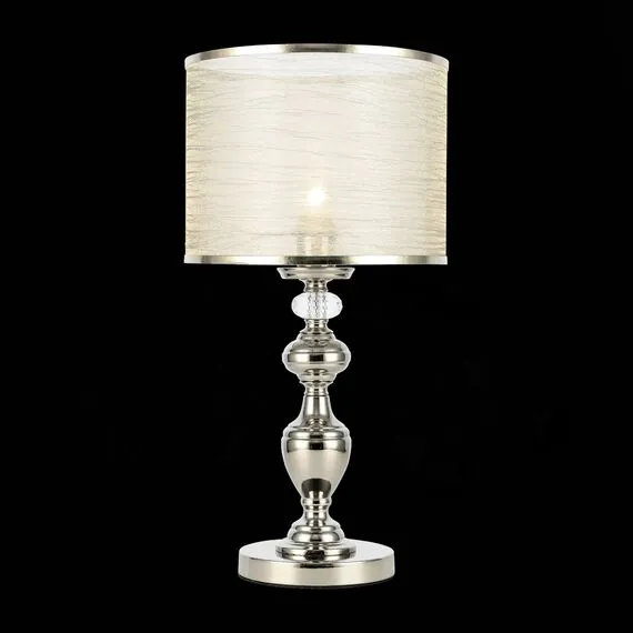 ST LUCE SL1750.104.01 Прикроватная лампа ST-Luce Никель/Золотистый E27 1*60W, изображение 6