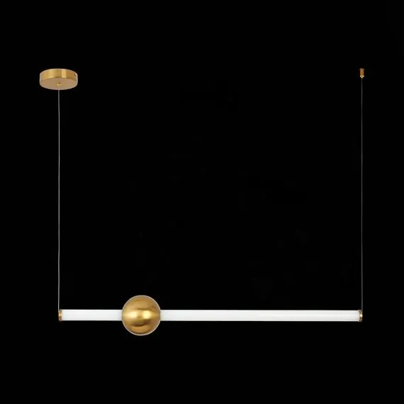 ST LUCE SL1222.203.01 Светильник подвесной ST-Luce Золотистый/Золотистый, Белый LED 1*18W 4000K, изображение 5