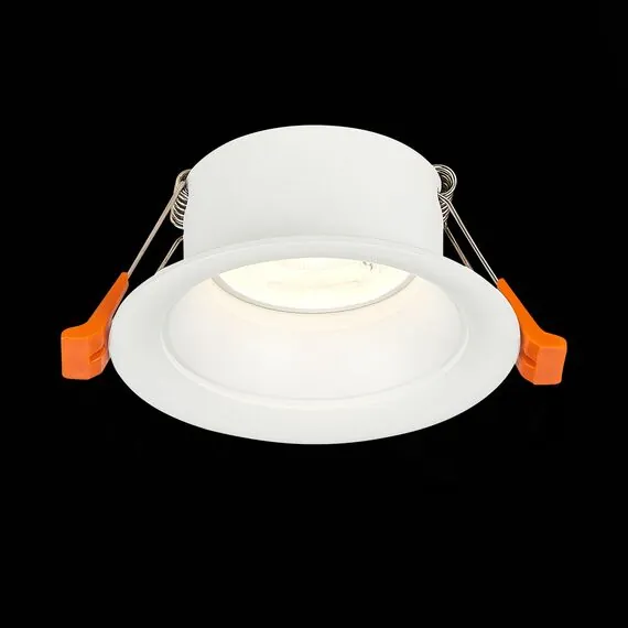 ST LUCE ST200.508.01 Светильник встраиваемый. Белый GU10 1*50W  D89xH40 220V Без ламп, изображение 4