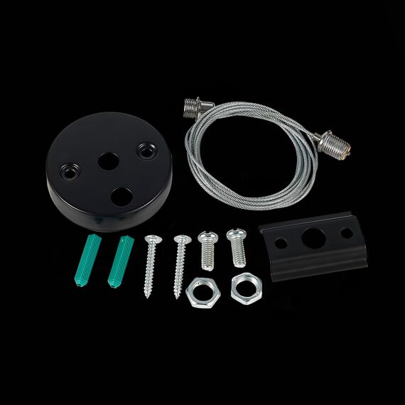 ST LUCE ST002.459.00 Тросовый подвес Черный