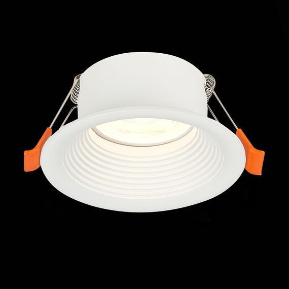 ST LUCE ST202.508.01 Светильник встраиваемый. Белый GU10 1*50W  D89xH40 220V Без ламп, изображение 4