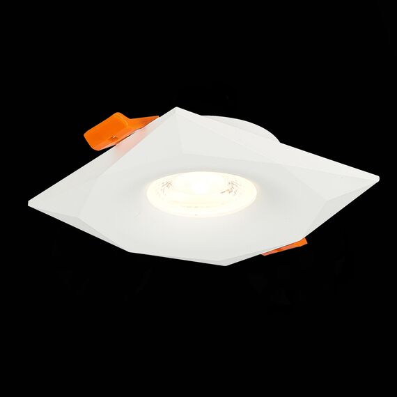 ST LUCE ST203.508.01 Светильник встраиваемый. Белый GU10 1*50W  L95xW95xH25 220V Без ламп, изображение 6