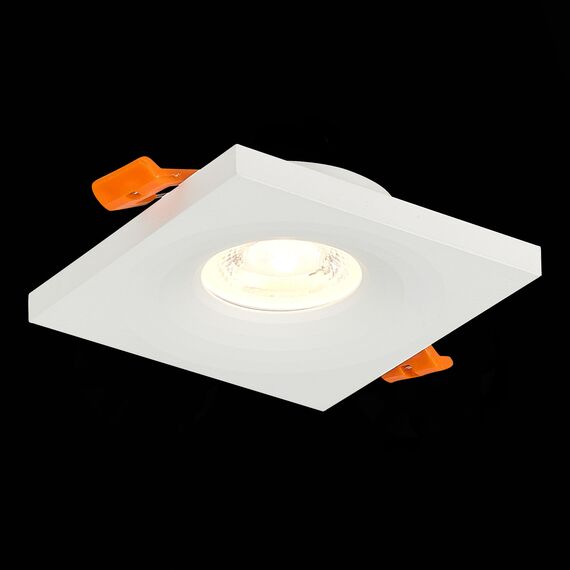 ST LUCE ST205.518.01 Светильник встраиваемый. Белый GU10 1*50W  L94xW94xH27 220V Без ламп, изображение 6