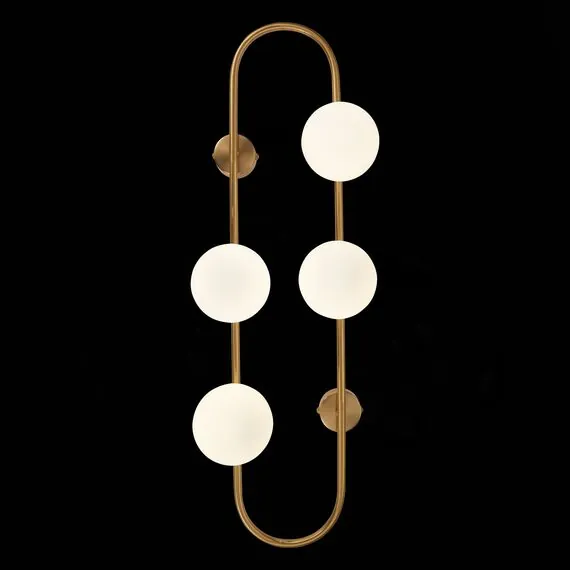 ST LUCE SL1149.301.04 Бра ST-Luce Латунь/Белый G9 4*5W, изображение 3